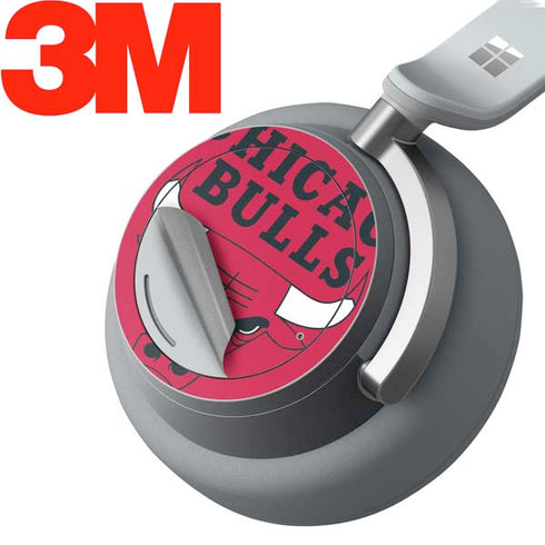 NBA Chicago Bulls Large Logo Surface Headphones Skin